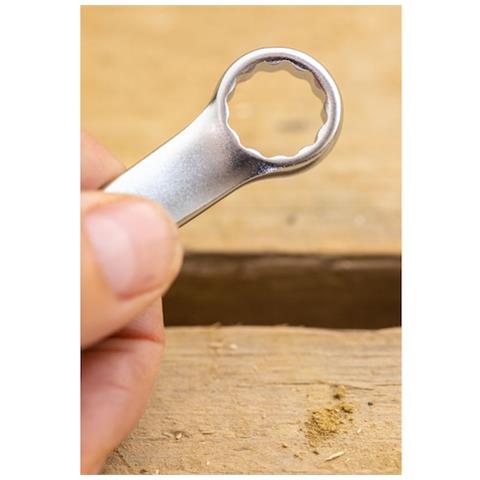 FMMT13029-0 chiave a cricchetto Cromo 6 mm 2 pz - Foto 2