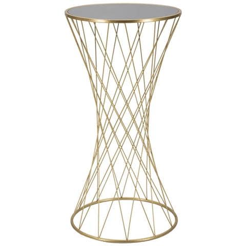 Tavolo Vkh586-oro-metallo-50x50x100 Cm - Foto 1