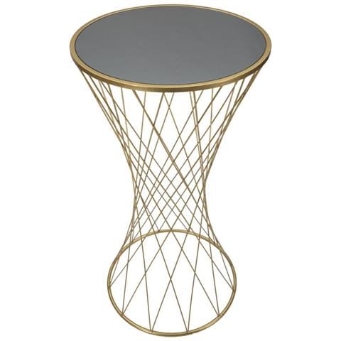 Tavolo Vkh586-oro-metallo-50x50x100 Cm - Foto 2