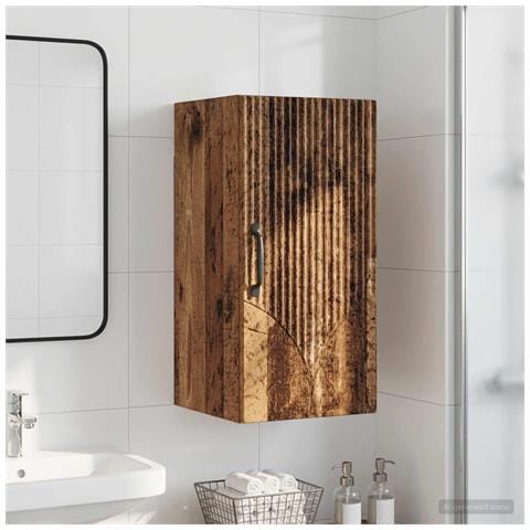 Armadio da bagno a muro HOORN Legno antico 30 x 31 x 59 cm - Foto 2