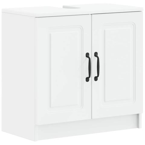 Armadio per Lavabo da Bagno UTRECHT Bianco 59,5 x 31,5 x 59 cm - Foto 1