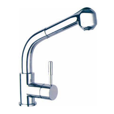 Miscelatore lavello monocomando con doccetta estraibile - Foto 1