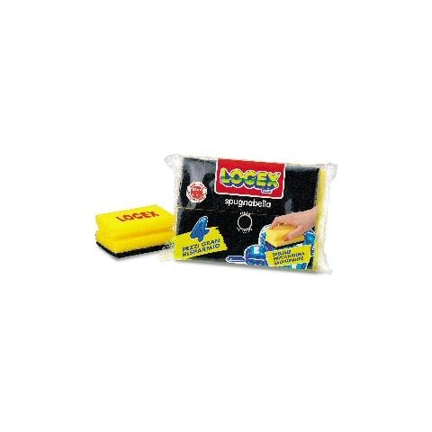 blister 4 spugnabella logex con impugnatura - Foto 1