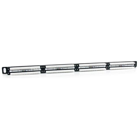 Quadro per prese 0,5U Cat5e a 24 porte - Quadro per prese RJ45 110 Cat 5e Ethernet per montaggio a rack - Foto 2