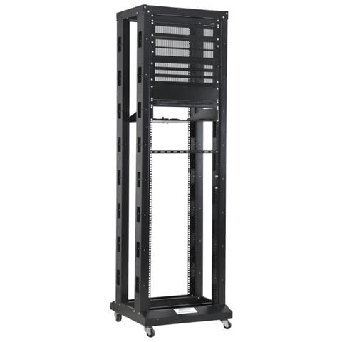 I-CASE OF-2038BK - Rack 19'' Open Frame 38 Unita' P 600 Nero - Foto 2