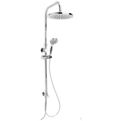 Colonna Doccia In Abs A 3 Getti Linea Papete, Ø 25cm, H. 70-110 Cm - Foto 2