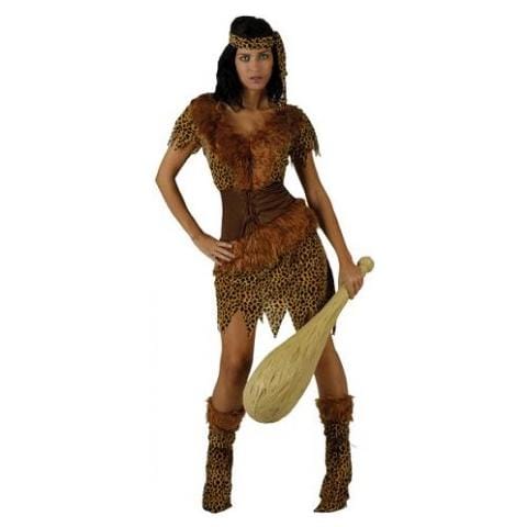costume donna cavernicola adulto m-l - Foto 1