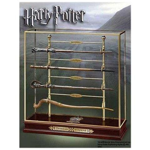 Torneo Tremaghi Harry Potter Bacchette Magiche Con Espositore Triwizard Champions - Foto 2