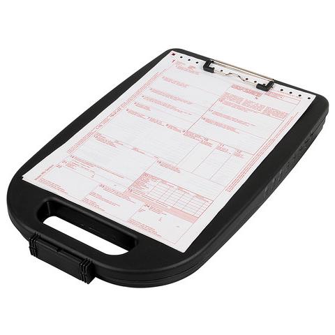 98043 Trucker Tavoletta Porta Appunti Con Clip 2 In 1, Metallo - Foto 2