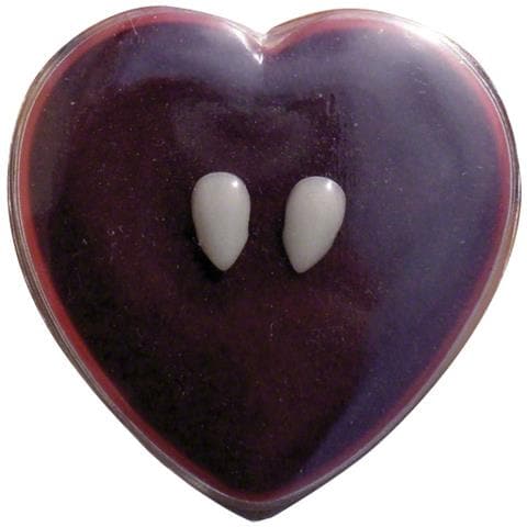 2 Denti Appuntiti Stile Vampiro Taglia Unica - Foto 1