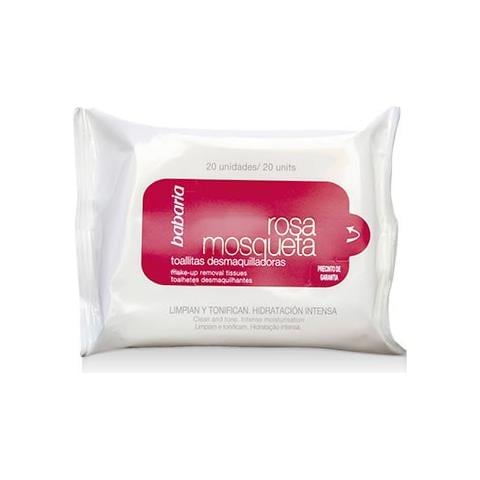 Rosa Mosqueta Make Up Remover - Struccante Wipes 20 Units - Foto 1