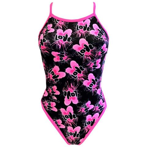 Costumi Da Bagno Turbo Double Heart Revolution Costumi Donna S - Foto 1