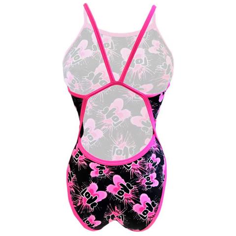 Costumi Da Bagno Turbo Double Heart Revolution Costumi Donna S - Foto 2