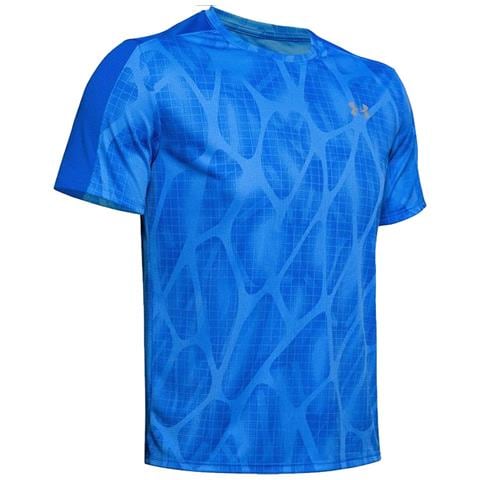 Speed Stride Printed Tee 1326778-486, Uomo, Blu, Maglietta, Numero: Xxl Eu - Foto 1