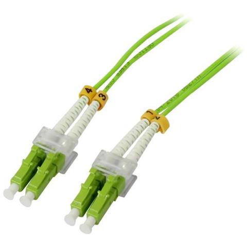 S215494 cavo InfiniBand e in fibra ottica 0,5 m 2x LC Verde - Foto 1