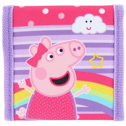 Portafoglio Peppa Pig 10 X 10 Cm Poliestere Rosa - Foto 1
