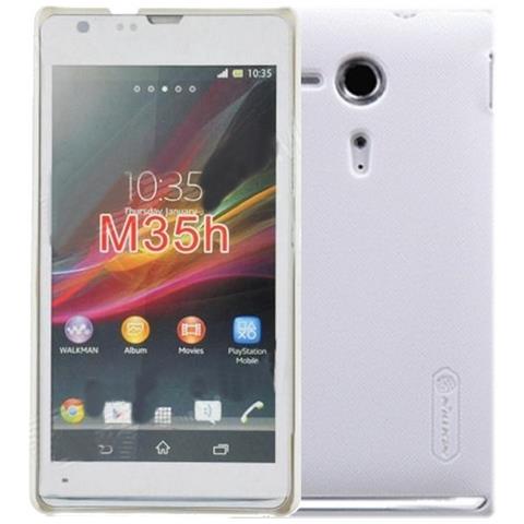 Nillkin Custodia Frosted Shell Posteriore Rigida Antiscivolo Sony Xperia Sp C3502 White - Foto 3