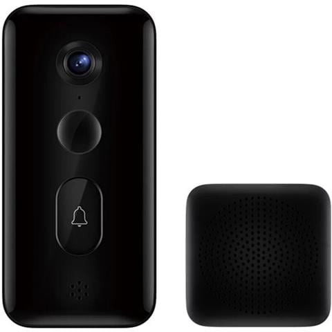 Campanello Intelligente Smart Doorbell 3 Colore Nero - Foto 1