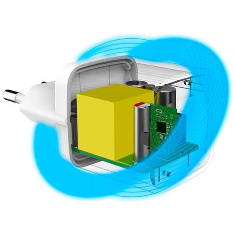 Caricabatteria Rete Celly 20w Con 1 Porta Usb-c Per Tablet, Ipad, Smartphone White - Foto 7