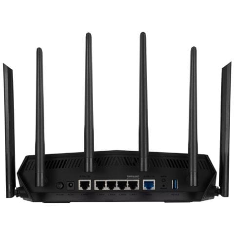 TUF Gaming AX6000 (TUF-AX6000) Router Wireless Gigabit Ethernet Dual-band (2.4 GHz / 5 GHz) Nero - Foto 2