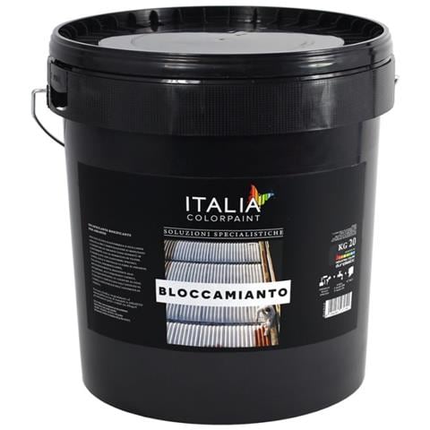 Pittura Elastomerica Incapsulante Per Amianto Impermeabilizzante Certificata *** Tinta : Grigio, Contenuto : Kg 5 - Foto 2