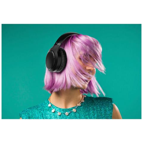 Speak Now Auricolare Wireless A Padiglione Musica e Chiamate Bluetooth Nero - Foto 7