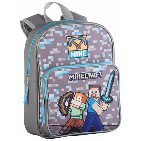 Zaino Scuola Minecraft Warriors 30 X 24 X 8 Cm - Foto 1