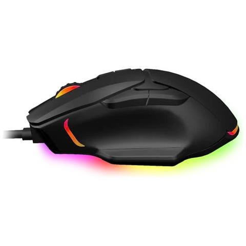 Mouse Gamer Cablato Otaku M05 12800dpi Rgb 6 Tasti Con Sensore Ottico, Nero - Foto 5