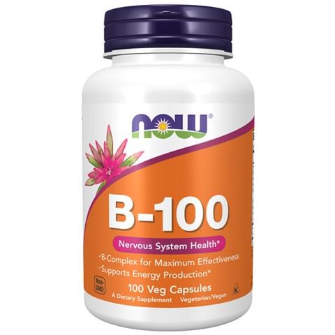 Vitamine B-100 Mg Complesso 100 Capsule Vegetali - Foto 1