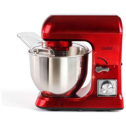 Robot Da Pasticceria DOP190R Capacita 5L Potenza 1000W Colore Rossa - Foto 1