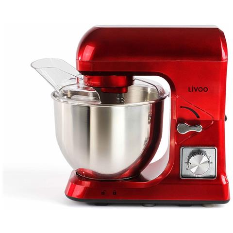 Robot Da Pasticceria DOP190R Capacita 5L Potenza 1000W Colore Rossa - Foto 2