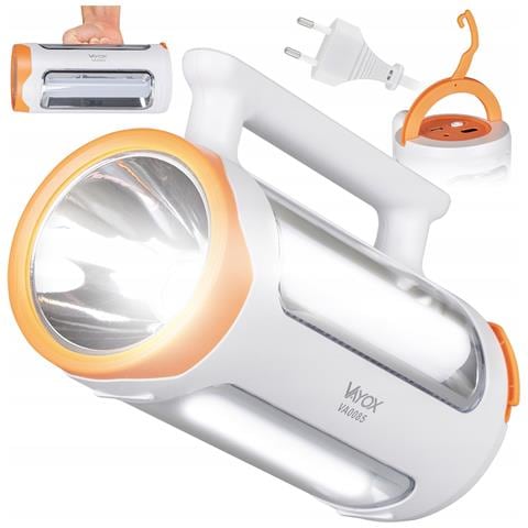 Torcia Ricaricabile 2 In 1 Con Luce Laterale + Powerbank Va0085 - Foto 1