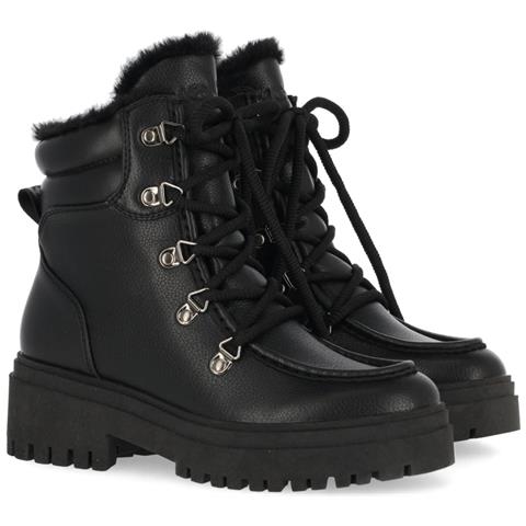 Montana Booties Stivaletti Sintetico Scarpe Donna Nero Eu 38, Mxty024401w 1000 - Foto 2