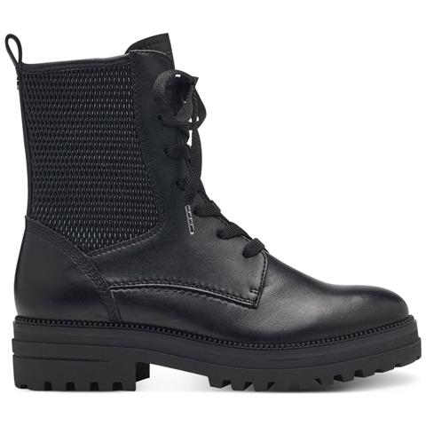 Black Casual Closed Booties Stivaletti Pelle Scarpe Donna Nero Eu 38, 1-25231-41 001 - Foto 2