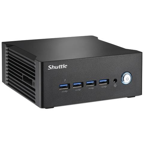 Nano PC NA10H PC con dimensioni 1 l Nero 8845HS 3,8 GHz - Foto 1