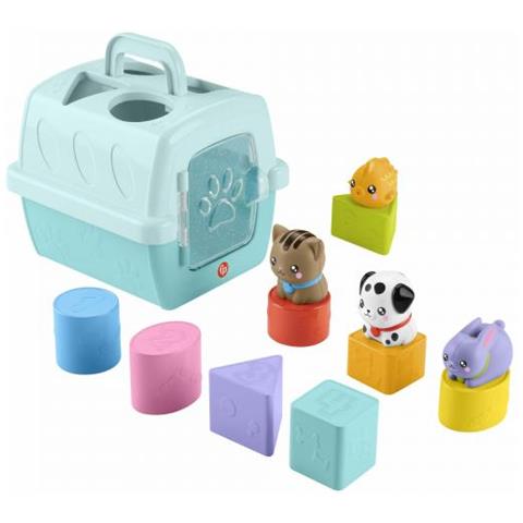 Fisher-price-sorter Trasporto Animali Crate-sorter 8 Blocchi Htw93 - Foto 1