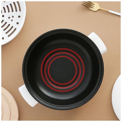 Pentola Elettrica Vaporiera Multifunzione 800w. Tre Temperature, 2.5l, Doppio Livello. Con Coperchio Trasparente. Vaporiera, Hot Por, Saltato, Ecc. - Foto 2