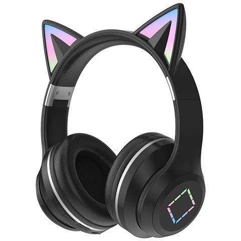 Cuffie Bluetooth Dr57 - Batteria A Lunga Durata Black - Foto 1