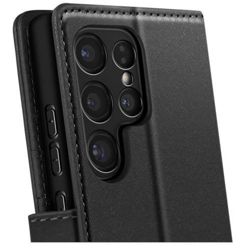 Custodia Per Samsung Galaxy S25 Ultra Con Cover Rimovibile, Nero - Foto 5