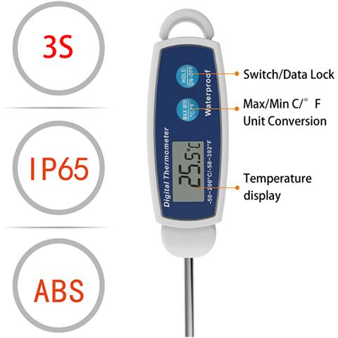 Termometro Per Alimenti Esteso Per Una Cottura Precisa - Foto 2
