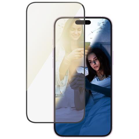 EyeCare Pellicola in Vetro Temperato iPhone 16 Plus | 15 Plus | Ultra-Wide Fit - Foto 1