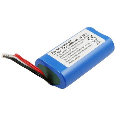 Batteria Per Casse Audio Sony Srs-x3 / Srs-xb2 Li-ion 7.4v 2600mah 19,2wh - Foto 1