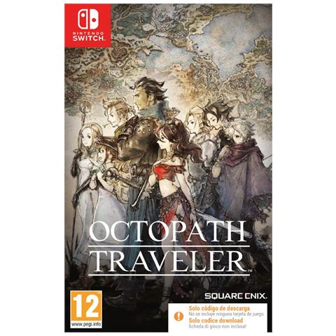 Octopath Traveler Standard Cinese semplificato, Cinese tradizionale, Tedesca, Inglese, ESP, Francese, ITA, Giapponese, Coreano Nintendo Switch - Foto 1