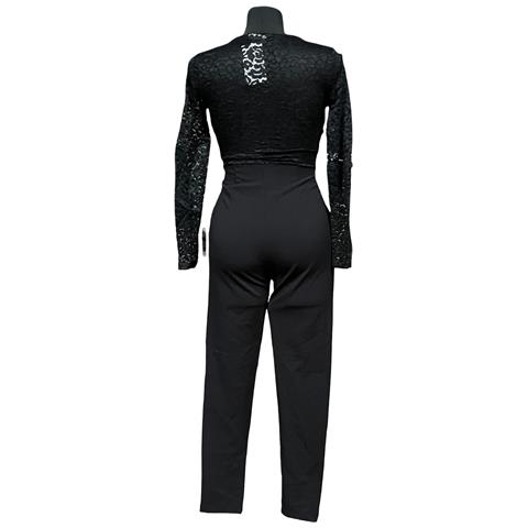 Tuta A Maniche Lunghe Elegante Confortevole Nera Taglia Xs - Foto 2