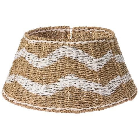 Copri Base Per Albero Di Natale Hiver Alghe Marine Naturale 60 Cm - Foto 2