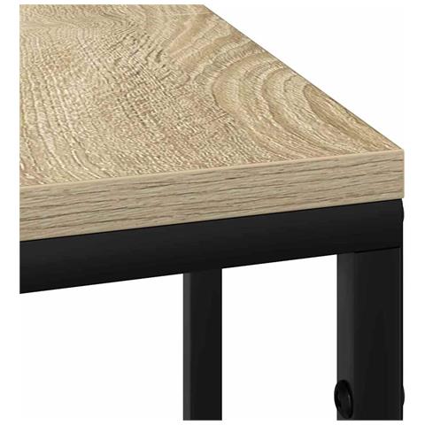 Armadio da Notte con cassetto rovere sonoma 41.5 x 26 x 60.5 cm - Foto 9