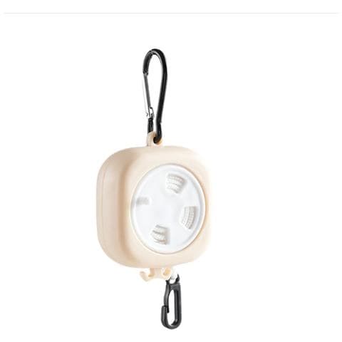 Stendibiancheria Portatile Retrattile - Ideale Per Viaggi E Campeggio All'aperto Beige - Foto 1