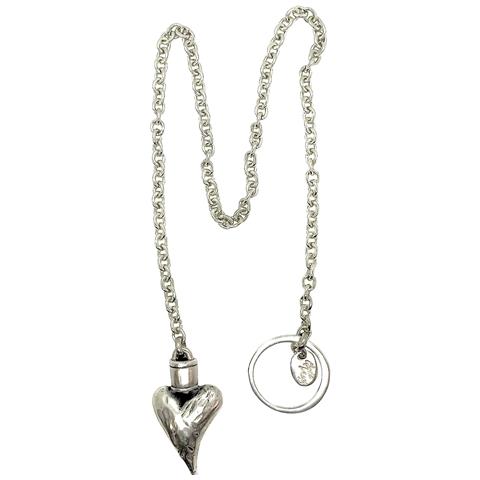 Collana ""sto Lanciando"" 50cm Placcata Argento - Foto 2