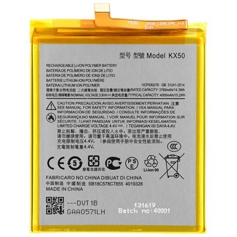 Oem Batteria Testata Ricambio Pari Originale Kx50 Bulk Per Motorola Moto G Pro - G Stylus (2020) - Foto 1