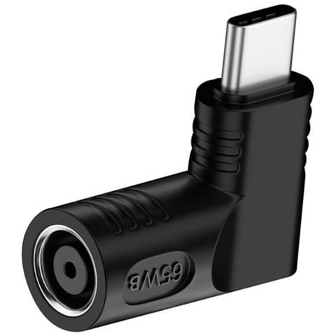 Adattatore Di Alimentazione Pd Da Dc Femmina A Usb Type-c Maschio 65w - Tipo B - Foto 2